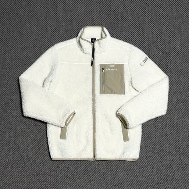 [M] Eider 아이더 그리드 후리스 집업 자켓