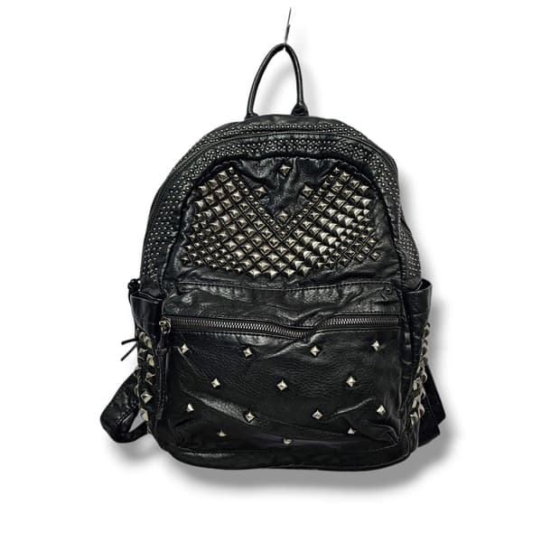 VTG 빈티지 스터드 가죽 백팩