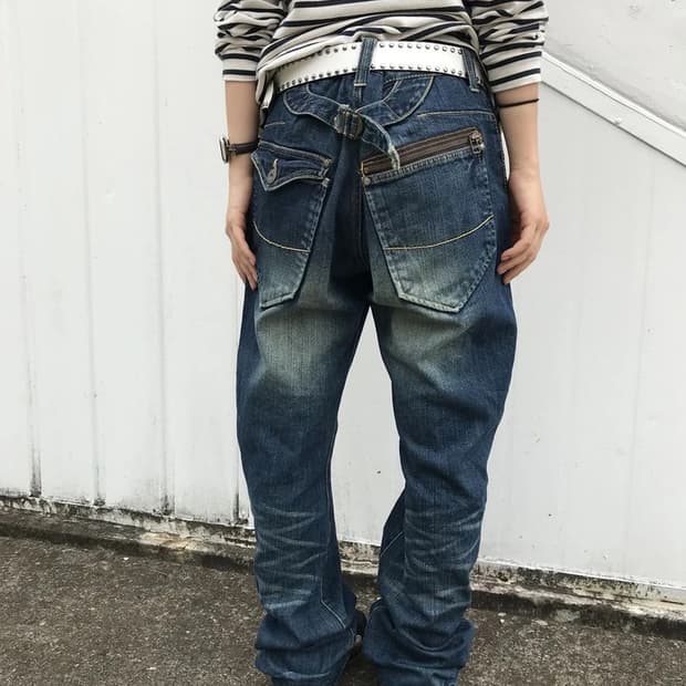 Global Work Asymmetric Pocket Denim