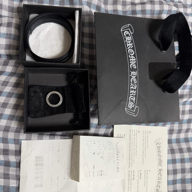 크롬하츠 퍽유링 3mm us6호