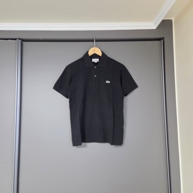 [3] 라코스테 L1212 블랙 폴로셔츠 카라티 / pk 피케