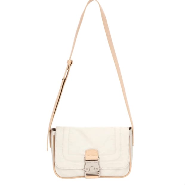 마뗑킴 미니 버클백 화이트