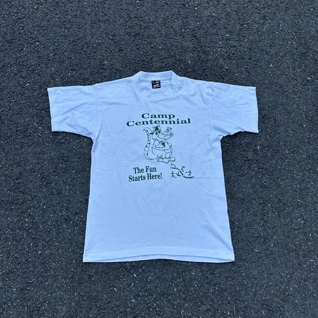 [빈티지] •80-90s Camp Centennial T-Shirt