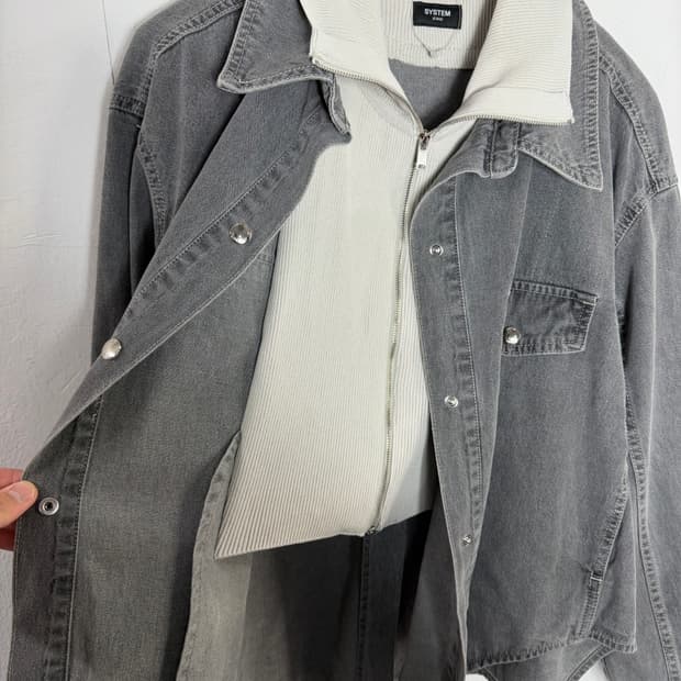 시스템 시스템셔츠자켓 시스템자켓 시스템제님자켓 system