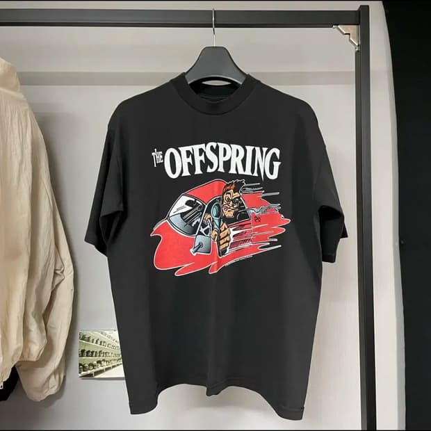 오프스프링 90s 밴드티