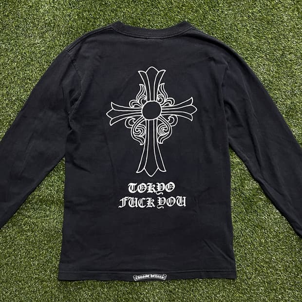 90s 올드 크롬하츠 FXXX YOU 티셔츠