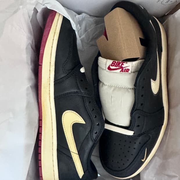 조던 1 x 나이젤 실베스터 레트로 로우 OG 베러 위드 타임