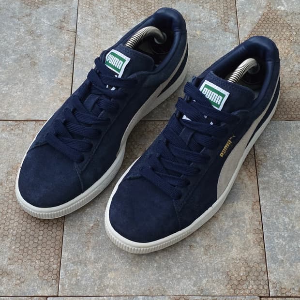 (240)푸마 스웨이드 클래식 네이비