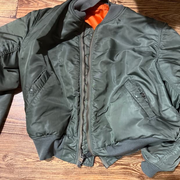 60s 오리지널 ma-1 자켓 D타입