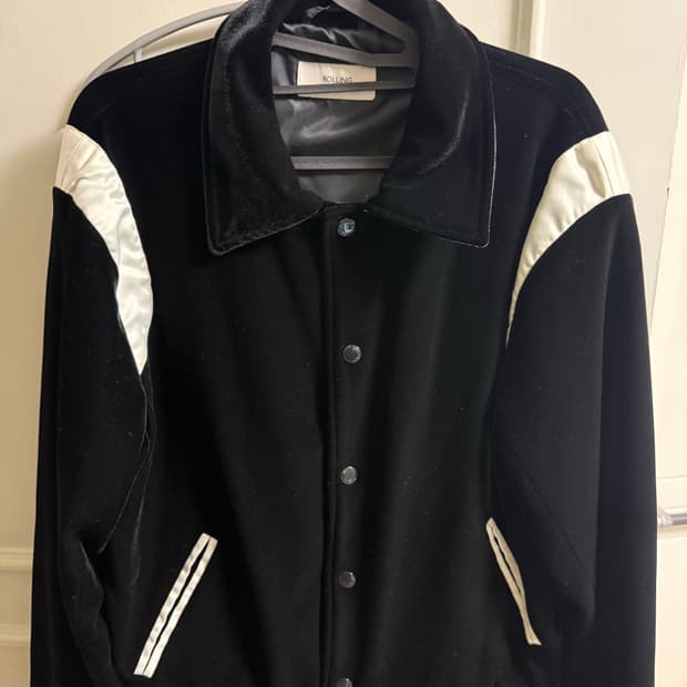 롤링스튜디오 벨벳 자켓 M