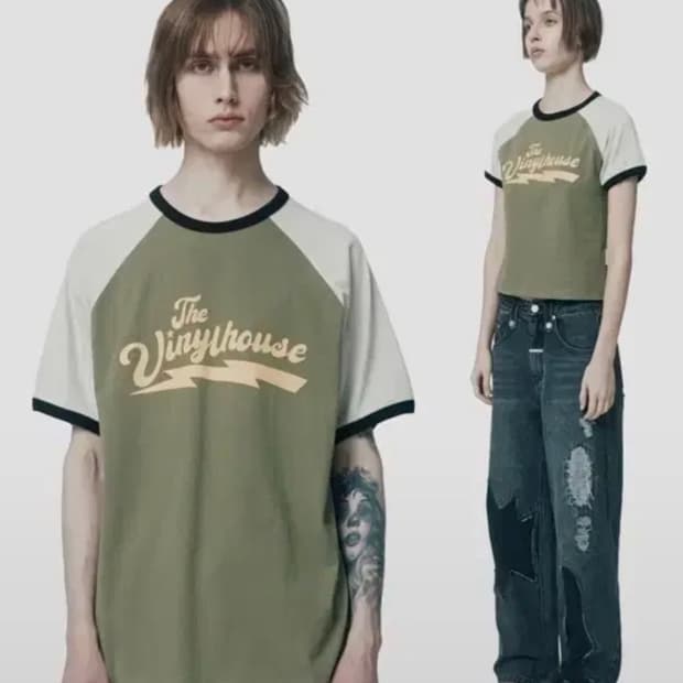 더바이닐하우스 반팔