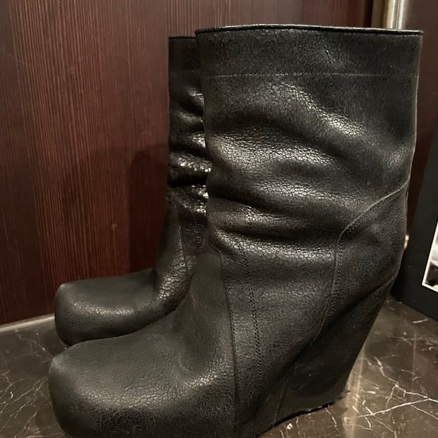릭오웬스(Rick Owens) 웨지 부츠 – 39사이즈