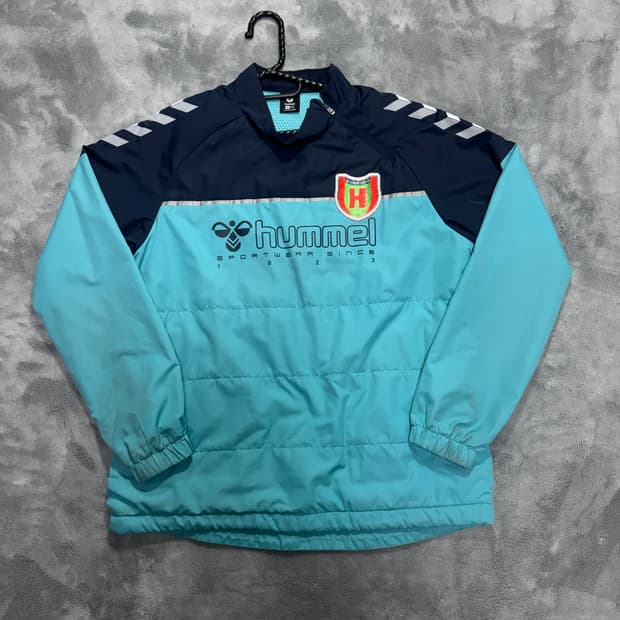 험멜 퀄팅 풀오버