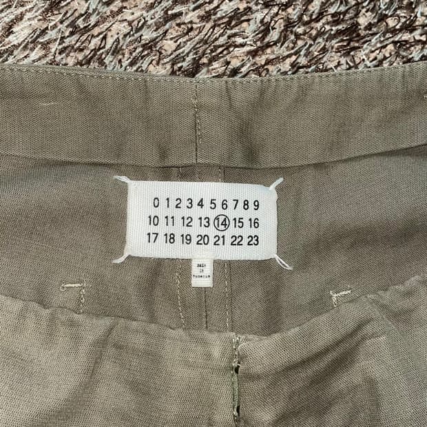 Maison Margiela anatomic pants 48