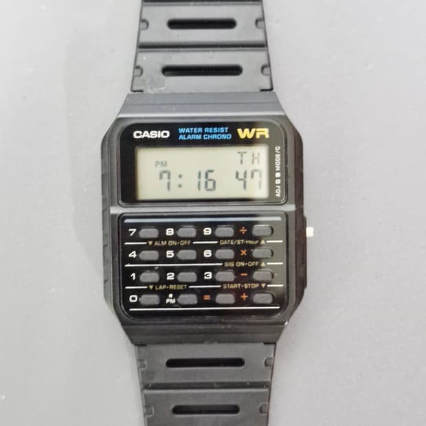 카시오 전자시계