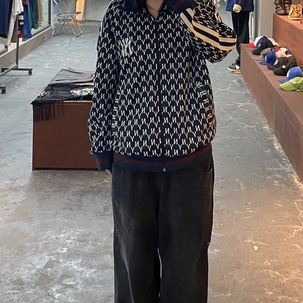 MLB NY 트랙탑 져지 H1229