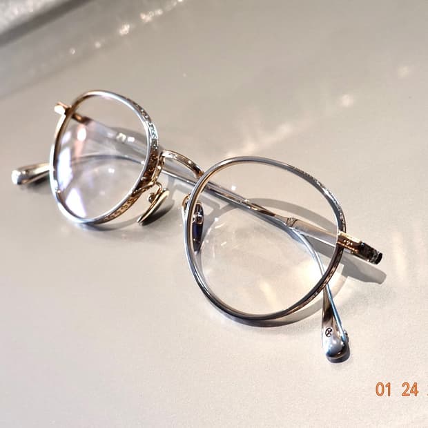 크롬하츠 틱 샤이닝 실버/골드 안경