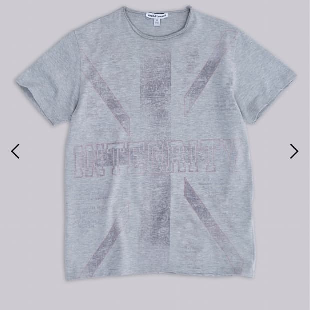 jaded london Integrity Grey Marl T-Shirt