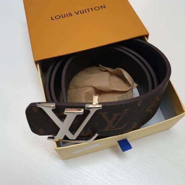 루이비통 벨트 실버