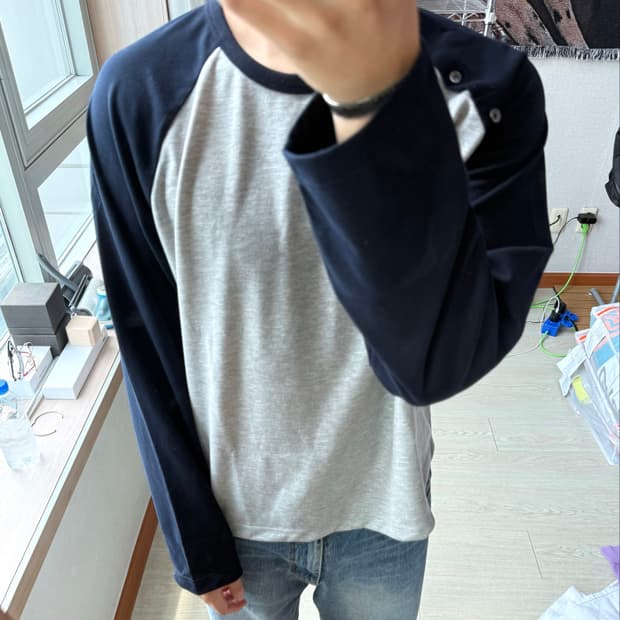 주앙 옴므 버튼 롱슬리브