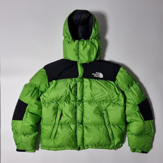 노스페이스 700 고프코어 발토로 패딩 그린 