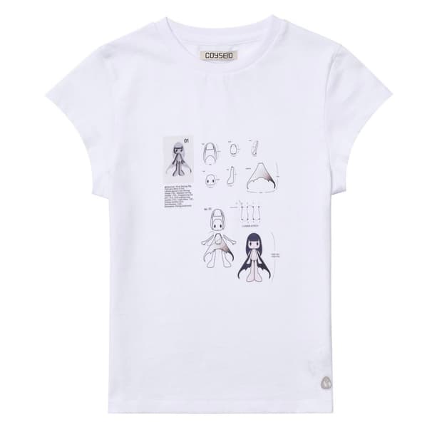 코이세이오 레그나 티셔츠 화이트