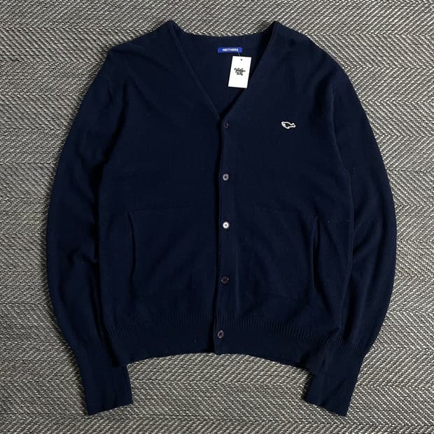 네이더스 미니멀 가디건 네이비o 2971