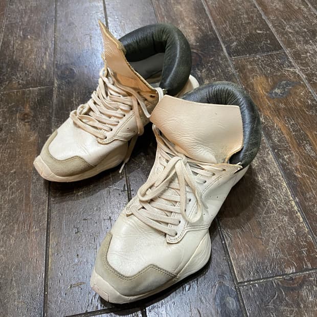 Rick Owens 릭오웬스 x 아디다스 테크 러너