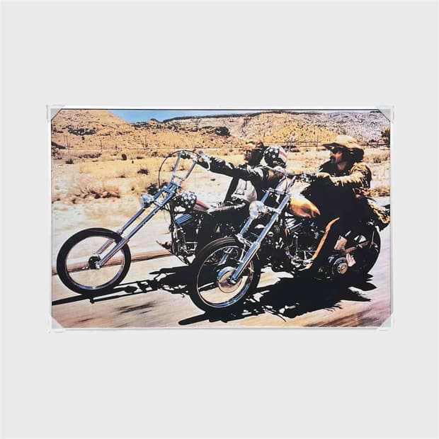 이지라이더 영화 오토바이 빈티지 포스터 (액자포함) 데니스 호퍼