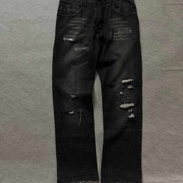 돌체앤가바나 디스트로이드 데님팬츠