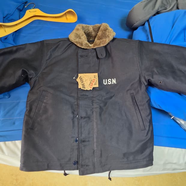 휴스턴 n-1 덱자켓 네이비 s