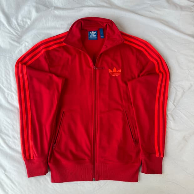 2+1) 아디다스 파이어버드 오렌지 져지 M