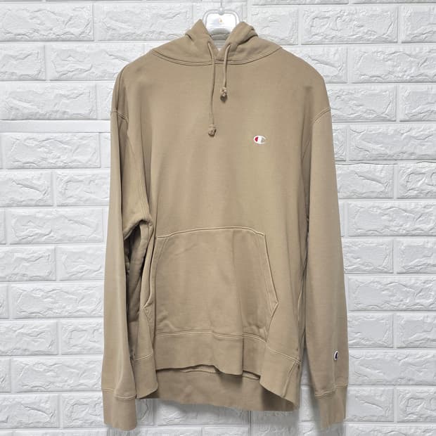 택포_ 챔피온 USA 베이지색 후드티 XL_