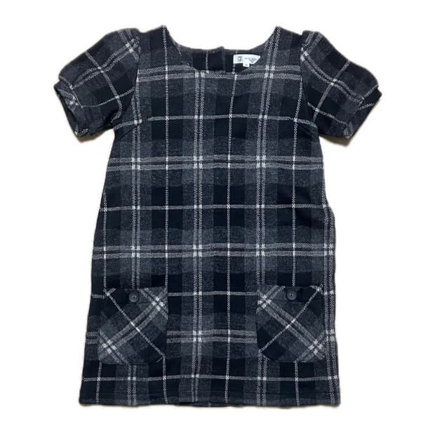 울 니트 원피스