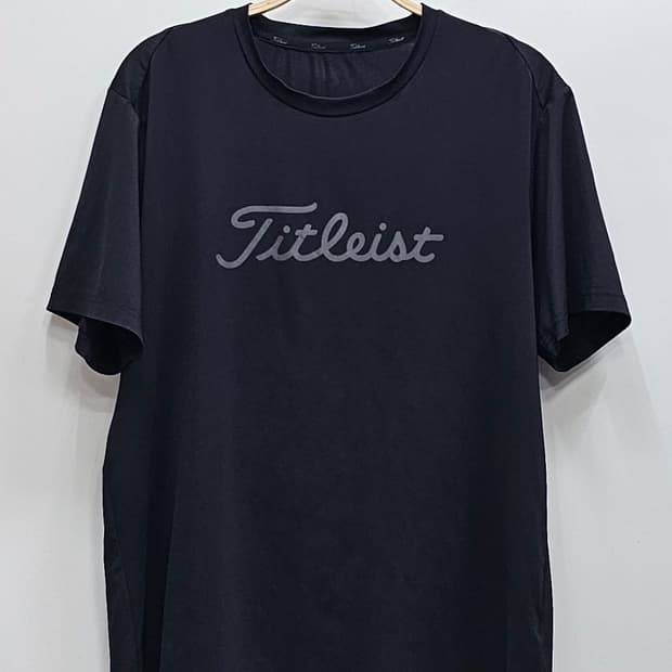 Titleist 타이틀리스트 빅로고 기능성 티셔츠 / 남 XXL 블랙