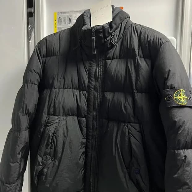 스톤아일랜드 크링클랩스 패딩