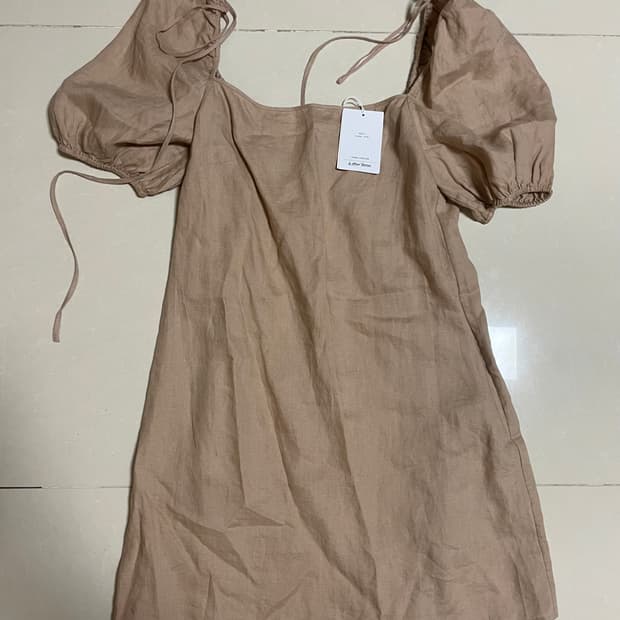 (새상품) 앤아더스토리 베이지 원피스 