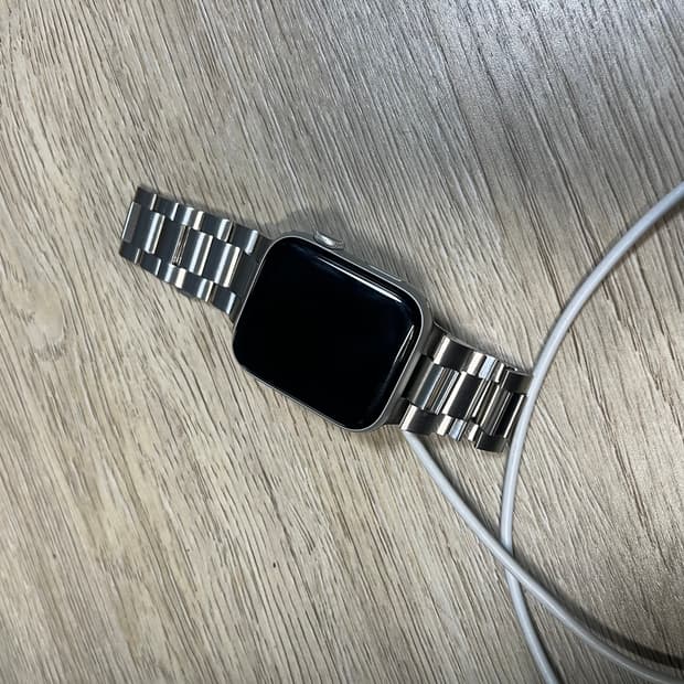 애플워치 se 44mm 실버