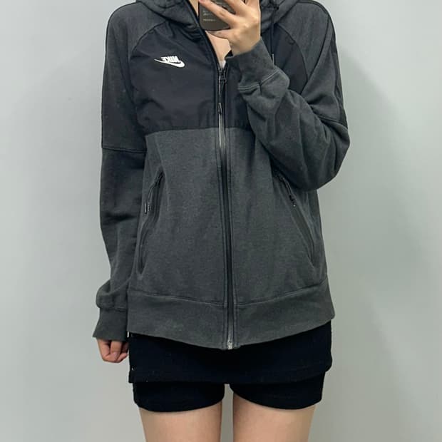 나이키 퓨추라 차콜 후드집업