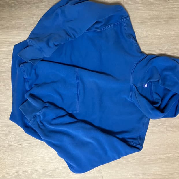 이지갭 퍼팩트 후드 블루 L