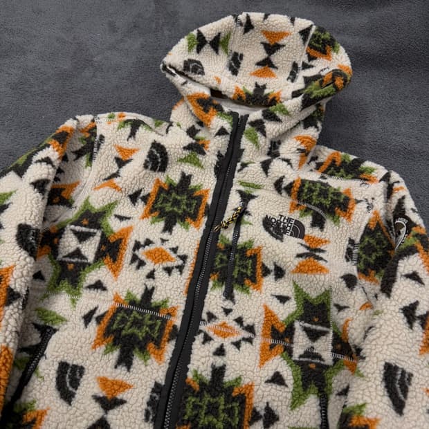 [정품/95(M)] 노스페이스 리버시블 플리스 후디 자켓