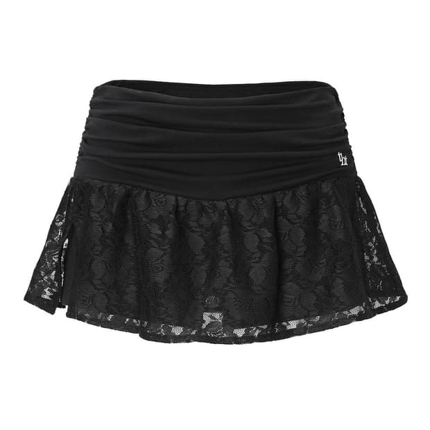 쓰리타임즈 블라썸 블로썸 셔링 스커트