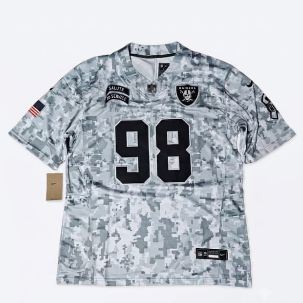 Nike 풋볼져지 nfl  레이더스 