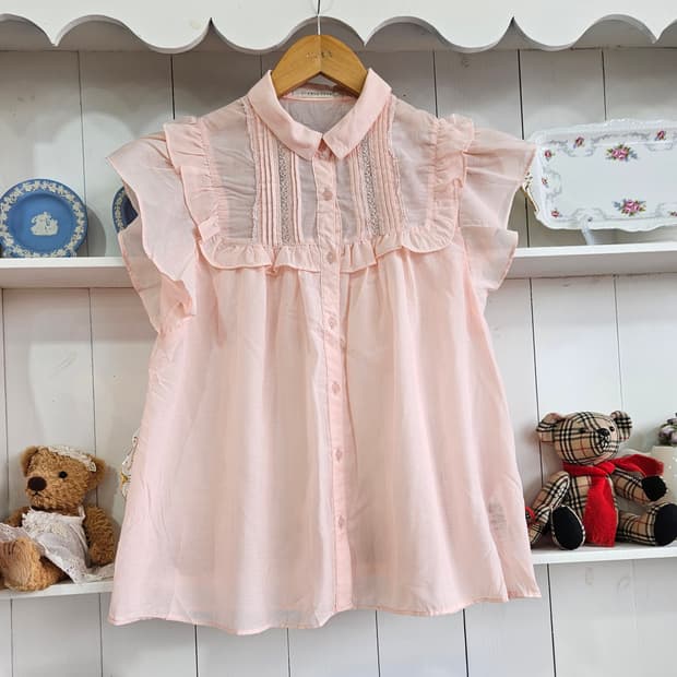 러블리 프릴 블라우스