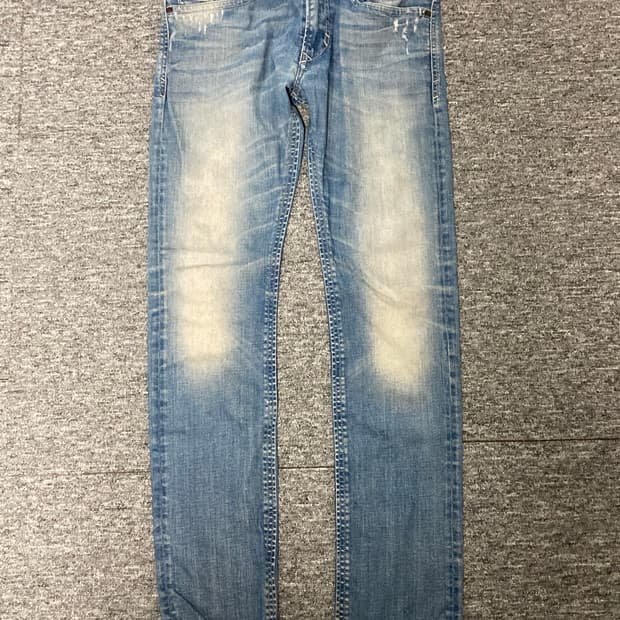 디젤 THAVAR water 008w7 슬림핏 데님 청바지 29/32