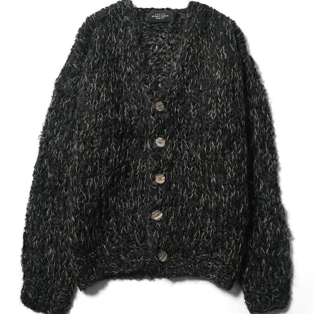 언유즈드 모헤어 가디건