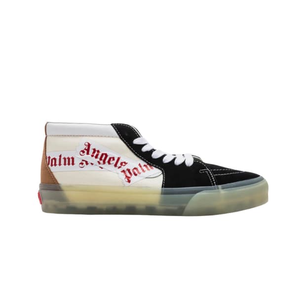 반스 볼트 x 팜 엔젤스 스케이트 미드 VLT LX 블랙
