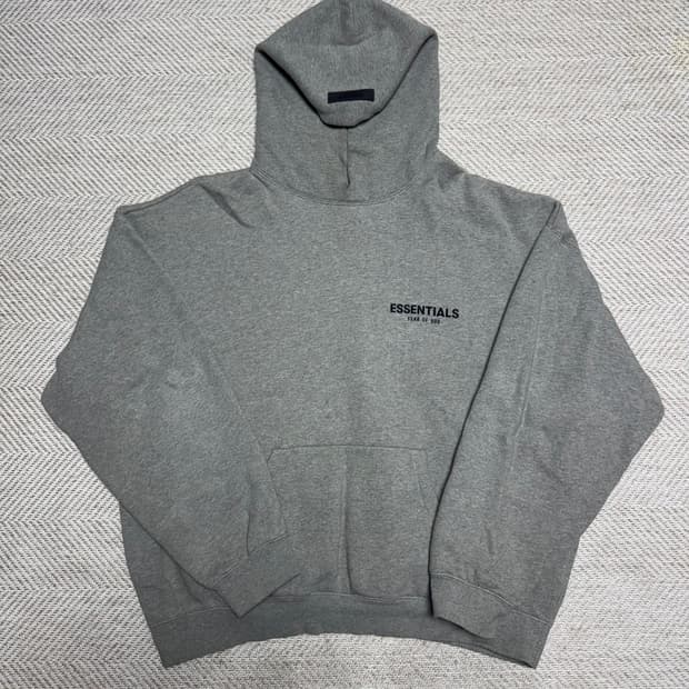 [크림구매] 에센셜 후드 다크 오트밀