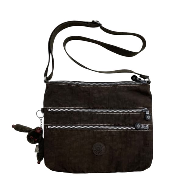 코치 y2k 브라운 크로스백