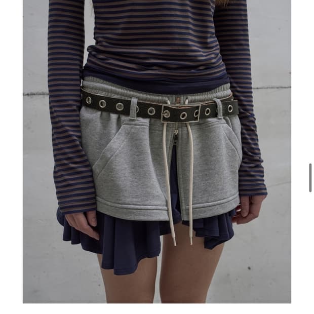 레이어드 스커트